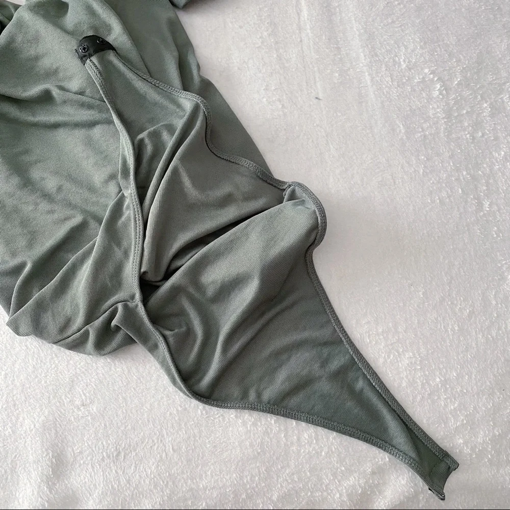 Zara Cowl Neck Bodysuit - Picture 9 of 12